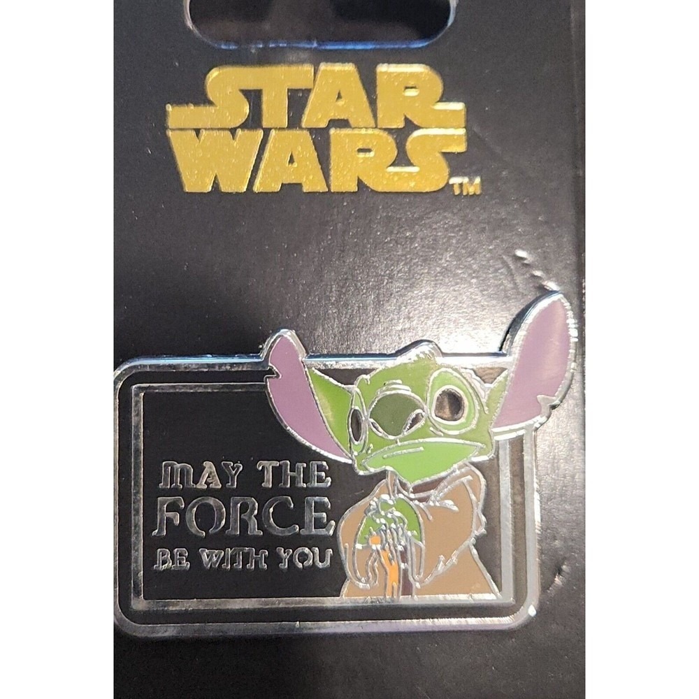 Disney Trading Pin 00010 Stitch Yoda Star Wars May The Force Be With You 20$